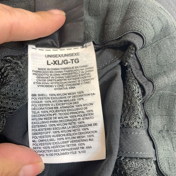 The North Face Horizon Breeze Brimmer Hat Asphalt Grey Black Bucket UPF40 L/XL - Picture 9 of 10